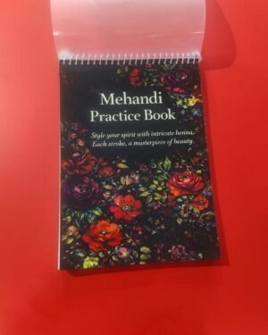 mehendi practice book a4 note
