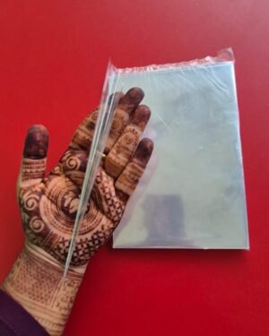 20 micron Transparent pre cut sheet 100pc(5*7)