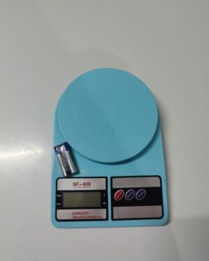 Blue Weighing scale